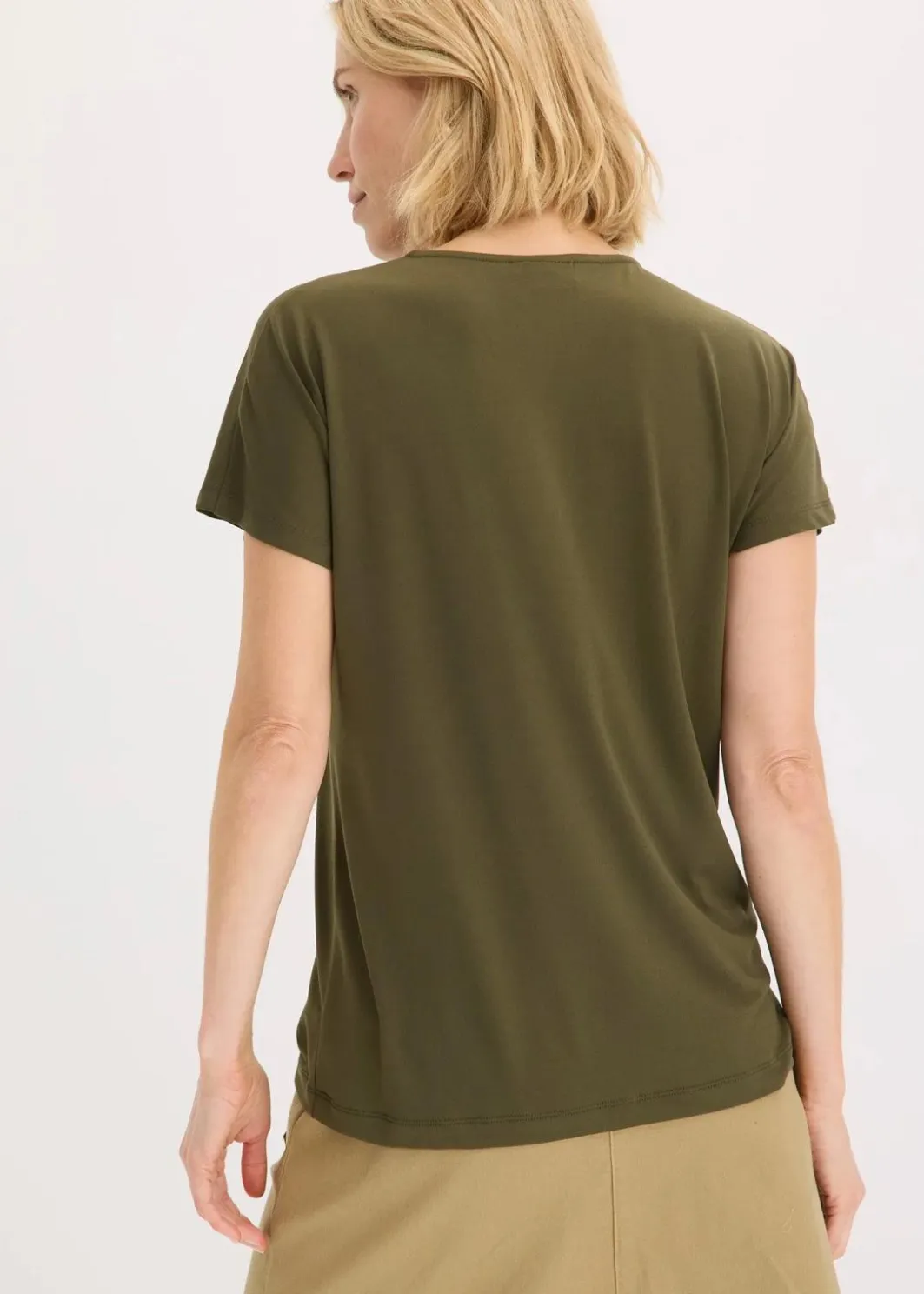 Damen bonprix Shirts & Tops|Shirt mit dekorativem Ring