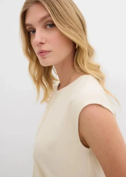 Damen bonprix Shirts & Tops|Shirt mit elastischem Bündchen