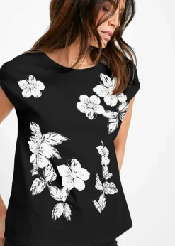 Discount Shirt mit floralem Muster Damen Shirts & Tops