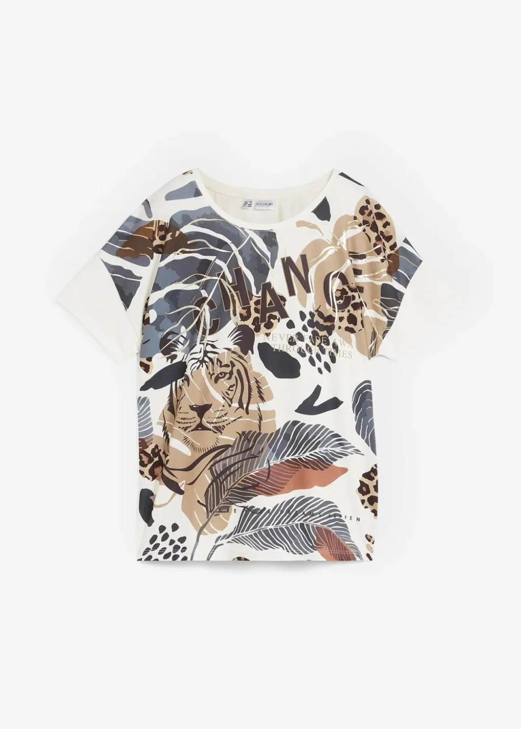 Damen bonprix Shirts & Tops|Shirt mit Foilprint