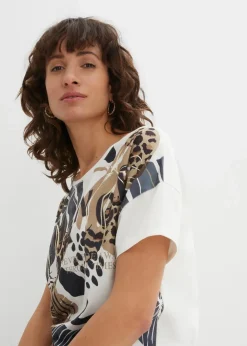 Damen bonprix Shirts & Tops|Shirt mit Foilprint