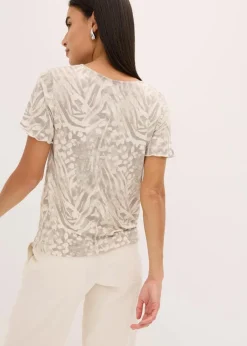 Sale Shirt mit Gummibund Damen Shirts & Tops