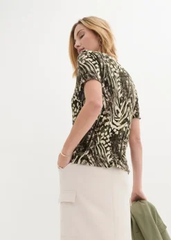 Damen bonprix Shirts & Tops|Shirt mit Gummibund