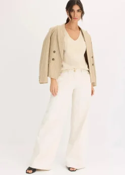 Hot Shirt mit Häkeleinsätzen Damen Shirts & Tops