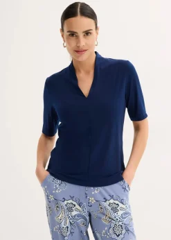 Best Shirt mit Kelchkragen Damen Shirts & Tops
