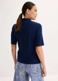 Best Shirt mit Kelchkragen Damen Shirts & Tops