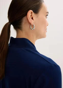 Best Shirt mit Kelchkragen Damen Shirts & Tops
