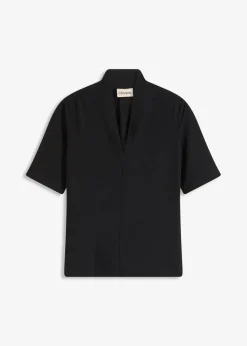 Damen bonprix Shirts & Tops|Shirt mit Kelchkragen