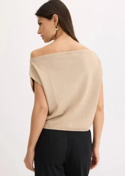 Sale Shirt mit One-Shoulder Damen Bekleidung·Umstandsmode|Strickmode