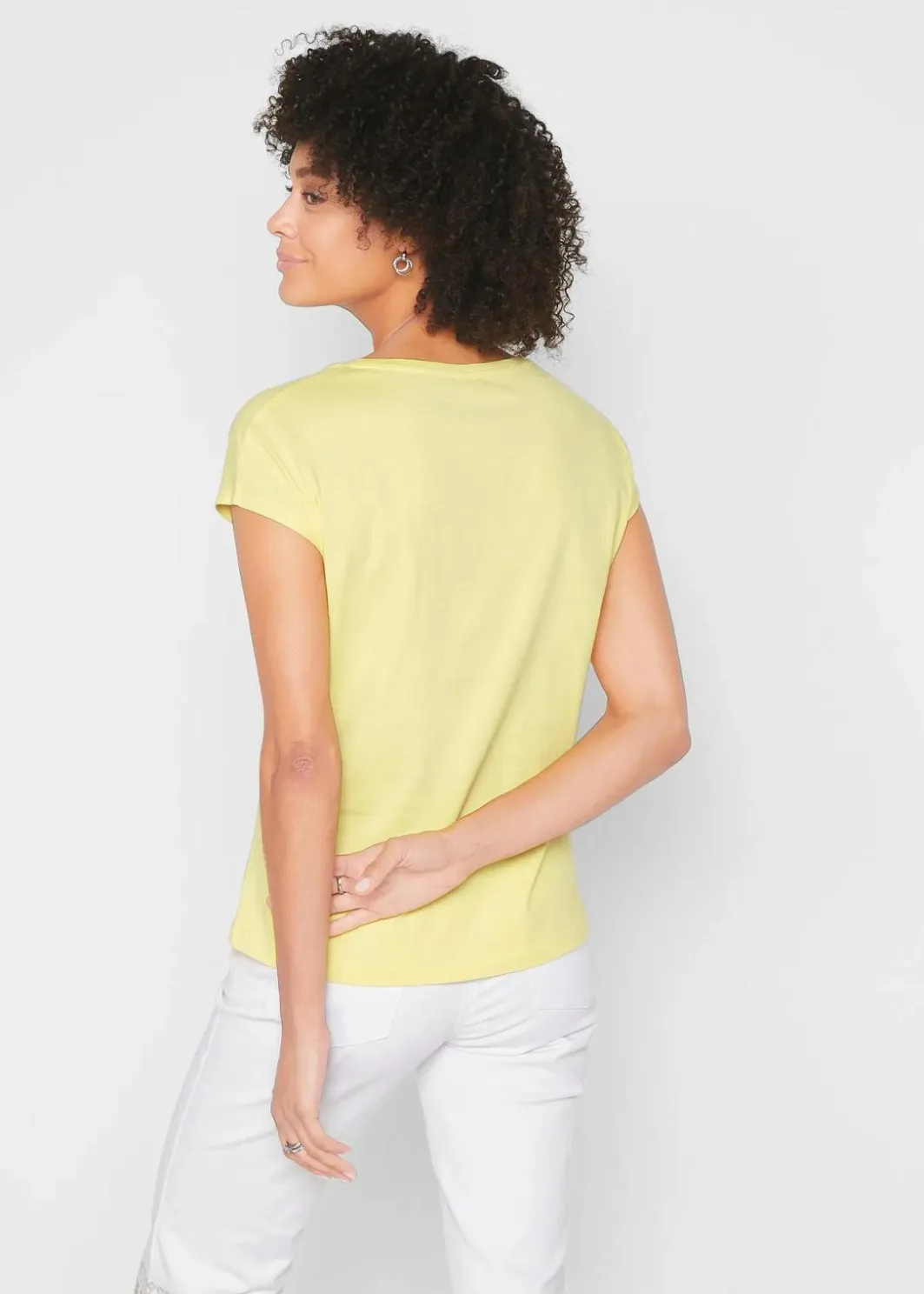 Damen bonprix Shirts & Tops|Shirt mit Pailletten