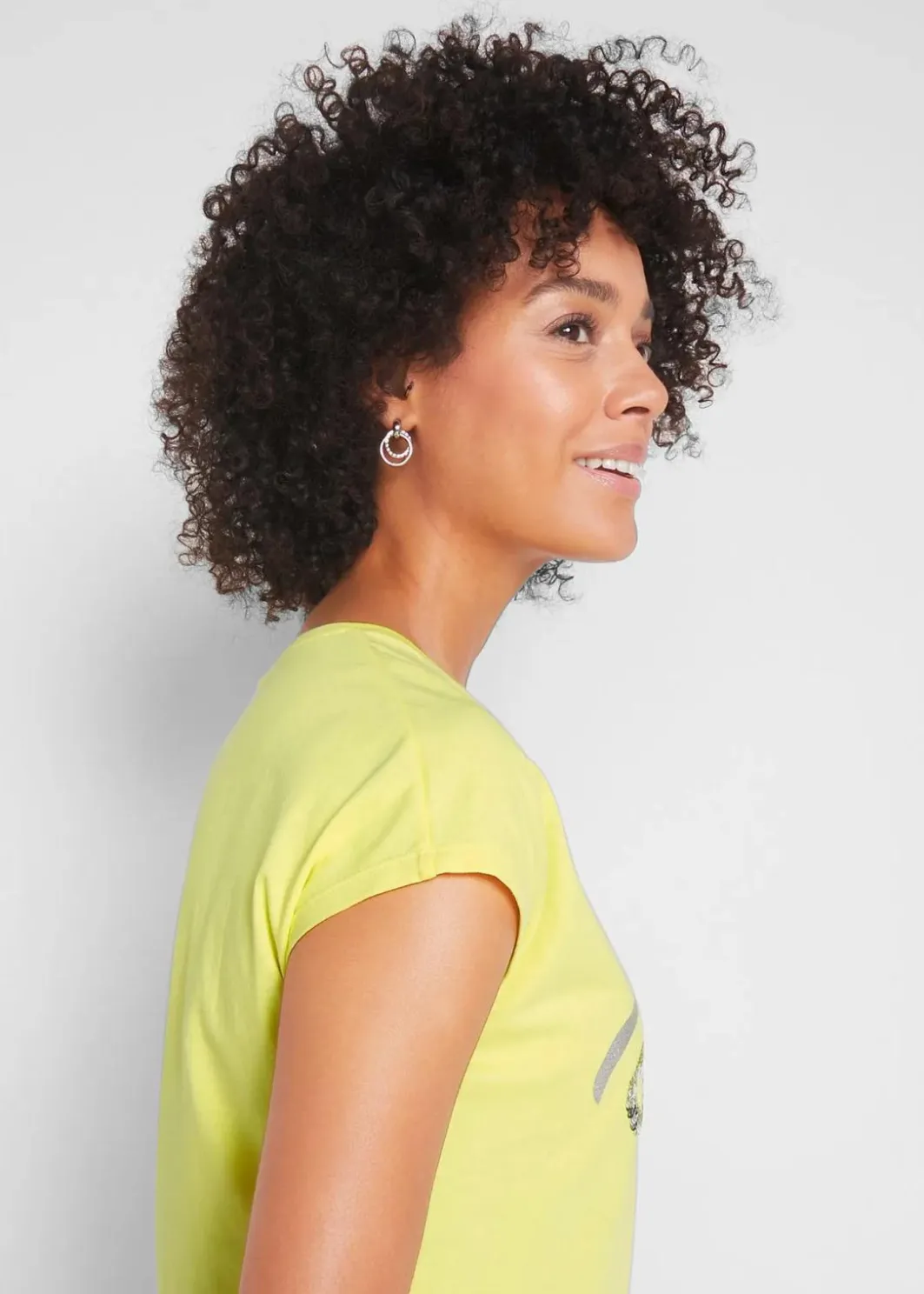 Damen bonprix Shirts & Tops|Shirt mit Pailletten