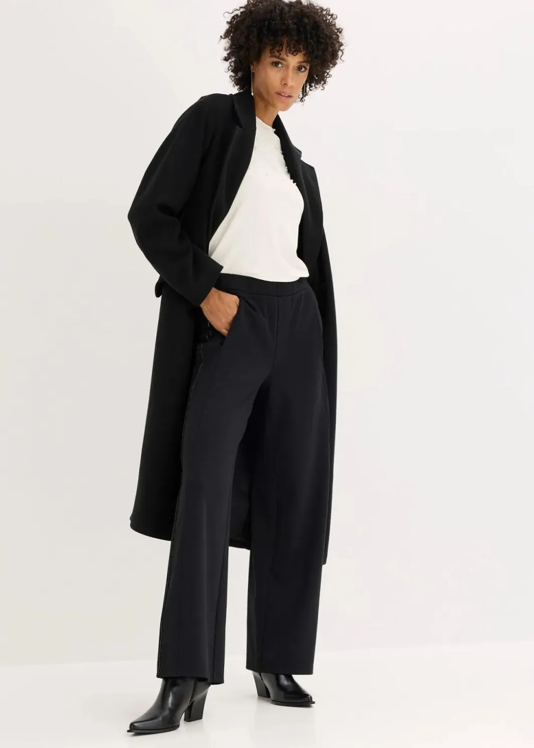 Damen bonprix Shirts & Tops|Shirt mit Perlen-Applikation