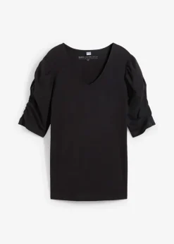 Damen bonprix Shirts & Tops|Nachhaltigere Materialien|Shirt mit Puffärmeln