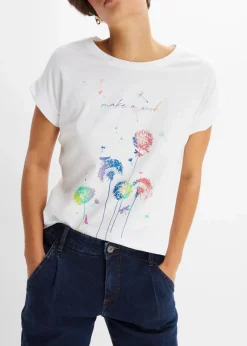 Hot Shirt mit Pusteblumen Damen Shirts & Tops