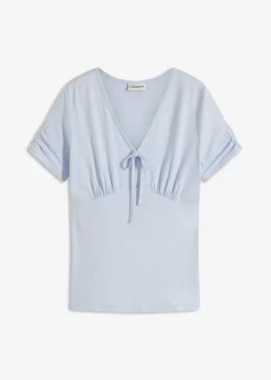 Damen bonprix Shirts & Tops|Shirt mit Raffung