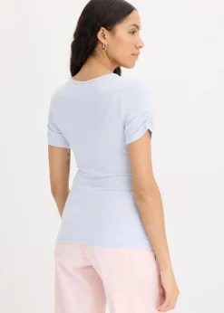 Damen bonprix Shirts & Tops|Shirt mit Raffung