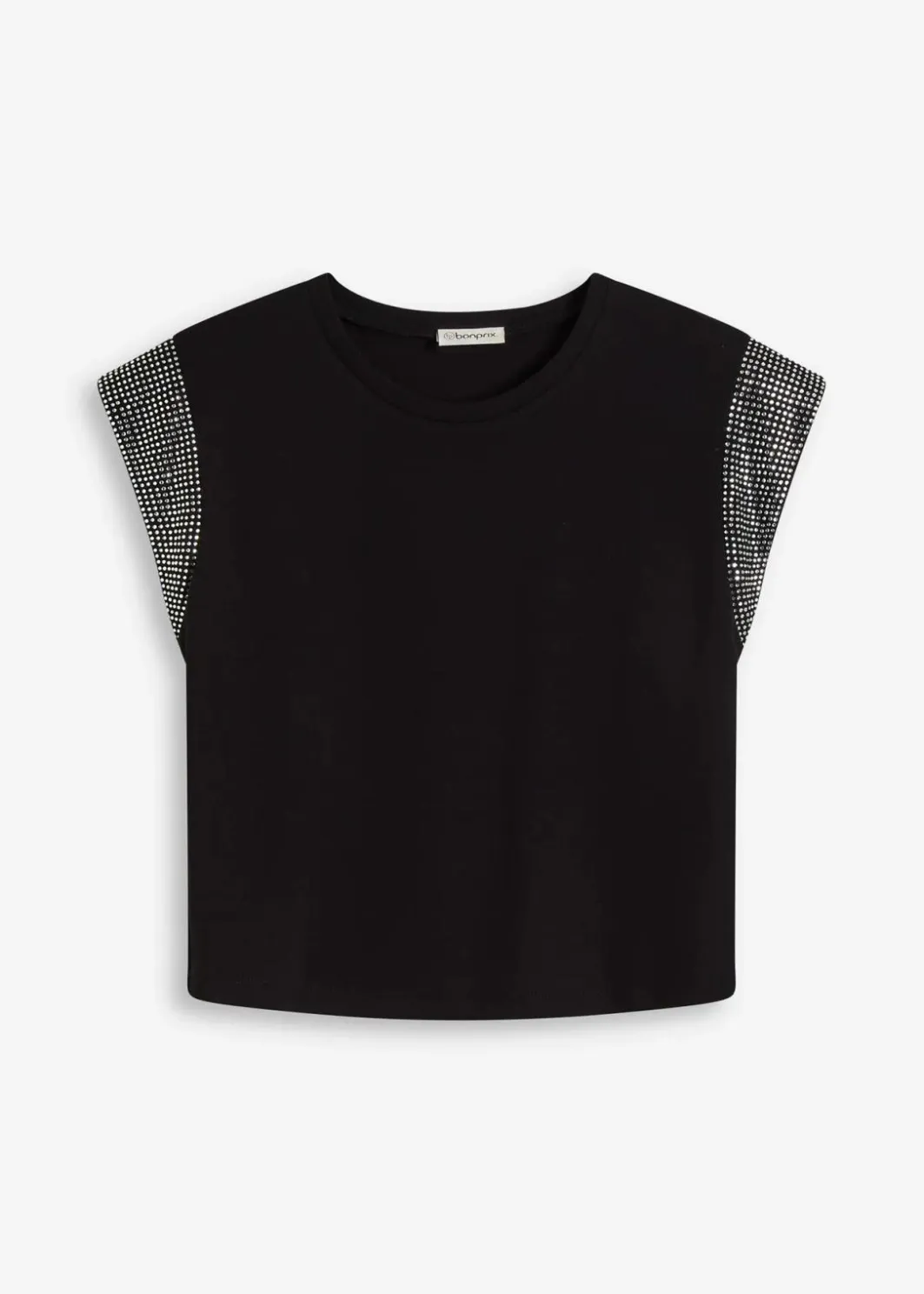 Damen bonprix Shirts & Tops|Nachhaltigere Materialien|Shirt mit Schulterpolstern