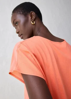 Discount Shirt mit Seidenanteil und Webeinsatz Damen Premium|Shirts & Tops