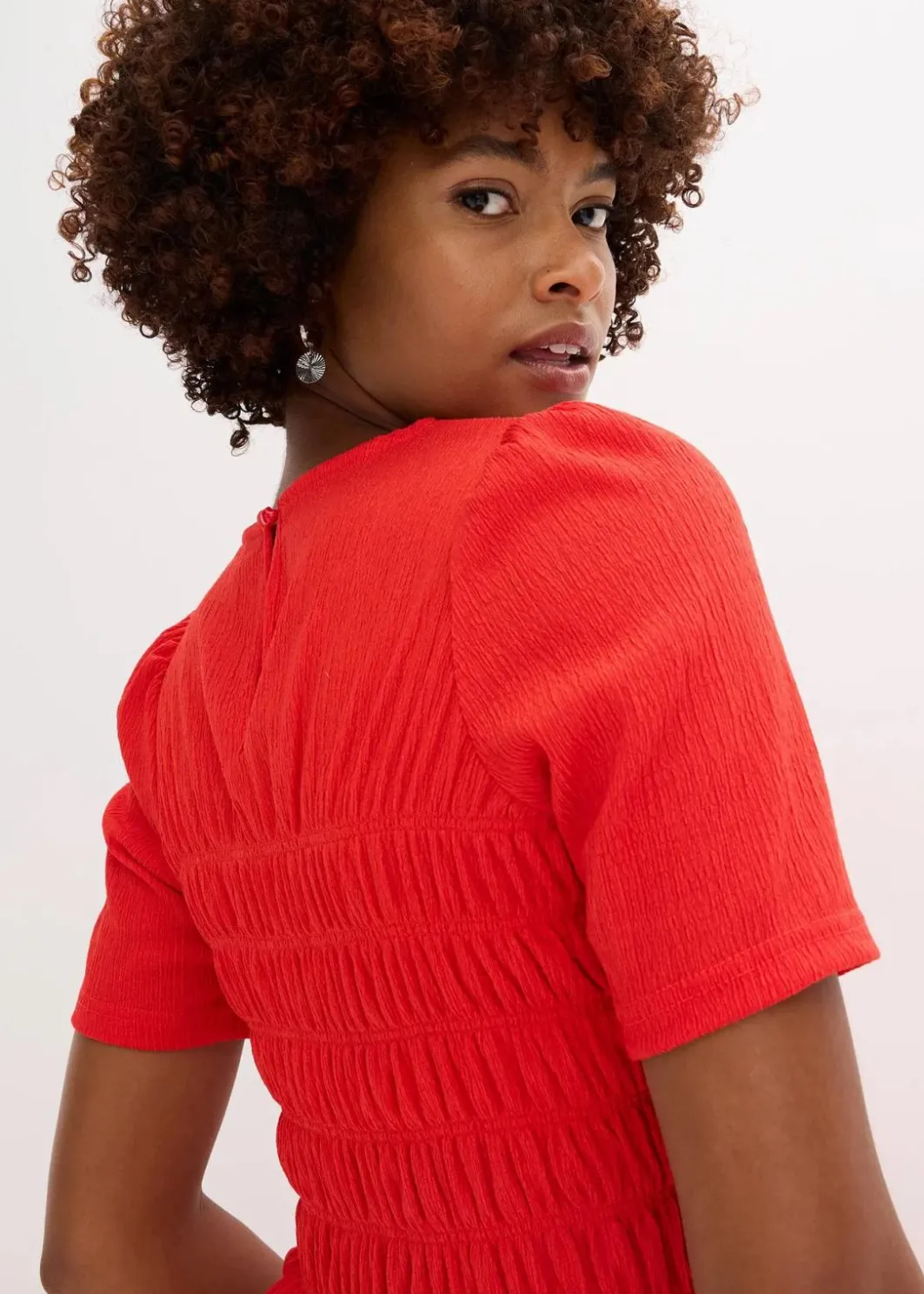 Sale Shirt mit Smok Damen Nachhaltigere Materialien|Shirts & Tops