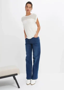 Best Shirt mit Spitze Damen Shirts & Tops|Nachhaltigere Materialien