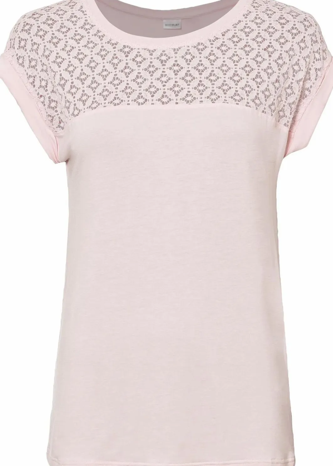 Shirt mit Spitze Damen Shirts & Tops|Nachhaltigere Materialien