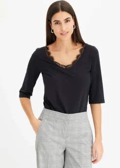 Online Shirt mit Spitze Damen Shirts & Tops
