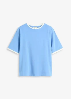Clearance Shirt mit Spitzenborte Damen Shirts & Tops