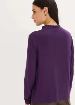 Damen bonprix Shirts & Tops|Shirt mit Stehkragen