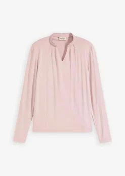 Damen bonprix Shirts & Tops|Shirt mit Stehkragen