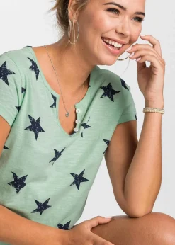 Hot Shirt mit Sternen Damen Shirts & Tops|Nachhaltigere Materialien