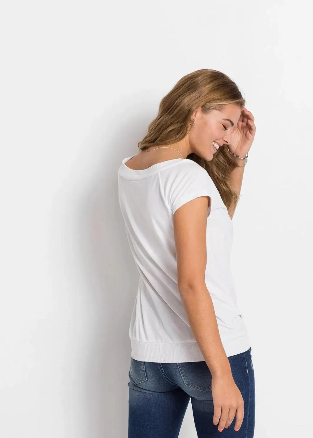Damen bonprix Shirts & Tops|Shirt mit Sternenprint
