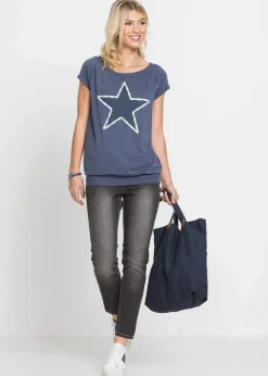 Sale Shirt mit Sternenprint Damen Shirts & Tops