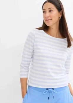 Online Shirt mit U-Boot-Ausschnitt Damen Shirts & Tops|Basics