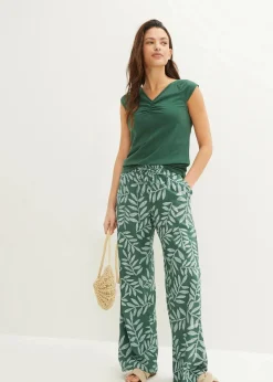 Clearance Shirt mit V-Ausschnitt Damen Shirts & Tops