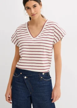 Damen bonprix Shirts & Tops|Shirt mit Volantärmeln