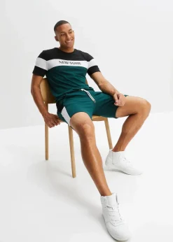 Shirt und kurze Hose (2-tlg.Set) Herren Große Größen|Shirts & Polos