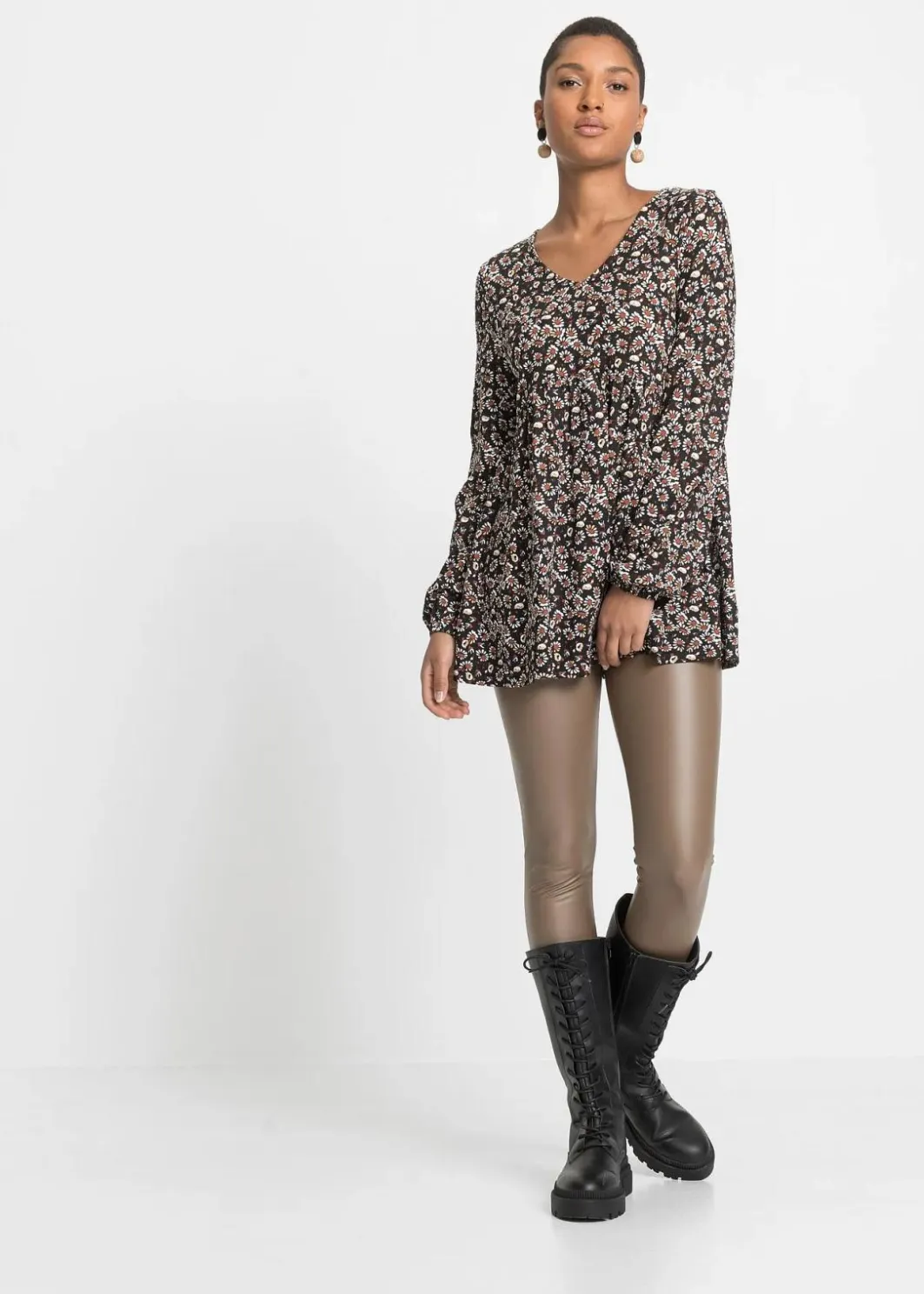 Damen bonprix Shirts & Tops|Shirtbluse aus nachhaltiger Viskose