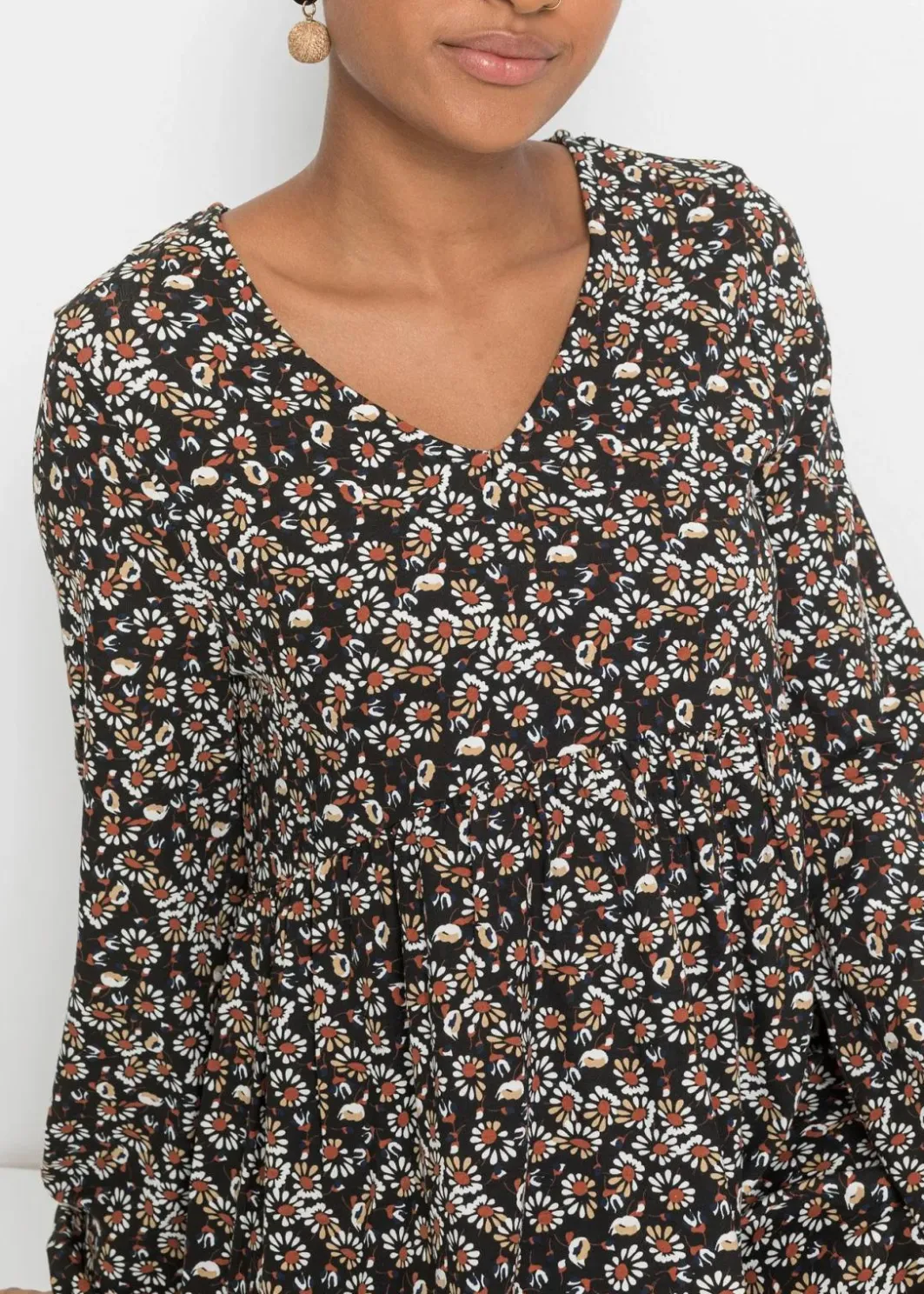Damen bonprix Shirts & Tops|Shirtbluse aus nachhaltiger Viskose