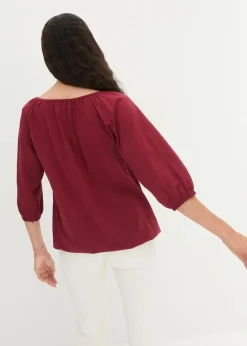 Hot Shirtbluse aus reiner Bio-Baumwolle Damen Shirts & Tops|Nachhaltigere Materialien