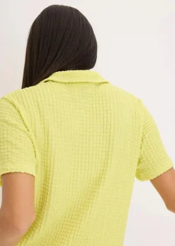 Damen bonprix Shirts & Tops|Shirtbluse mit Struktur