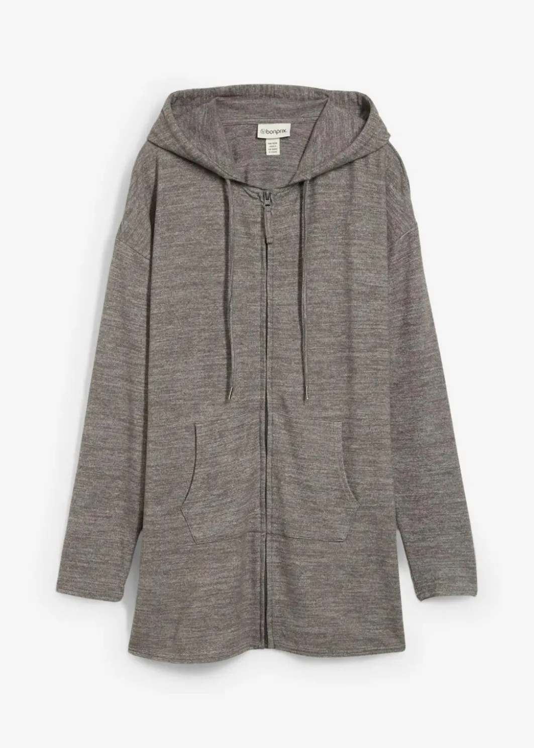 Damen bonprix Bekleidung·Umstandsmode|Strickmode|Shirtjacke in Strickoptik aus Viskose-Mix