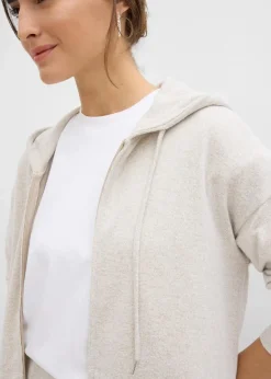 Damen bonprix Bekleidung·Umstandsmode|Strickmode|Shirtjacke in Strickoptik aus Viskose-Mix