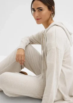 Damen bonprix Bekleidung·Umstandsmode|Strickmode|Shirtjacke in Strickoptik aus Viskose-Mix