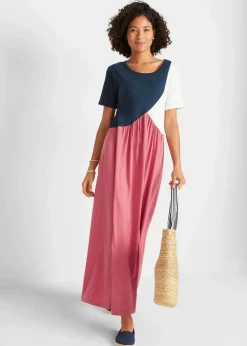 Online Shirtkleid aus Baumwoll- Viskose Mischung Damen Nachhaltigere Materialien|Kleider