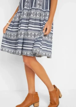 New Shirtkleid aus fließendem Viskose-Mix Damen Bekleidung·Pullover & Strickjacken|Kleider
