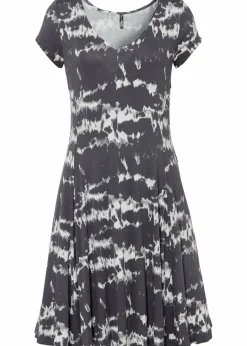Damen bonprix Nachhaltigere Materialien|Kleider|Shirtkleid aus fließender Viskose