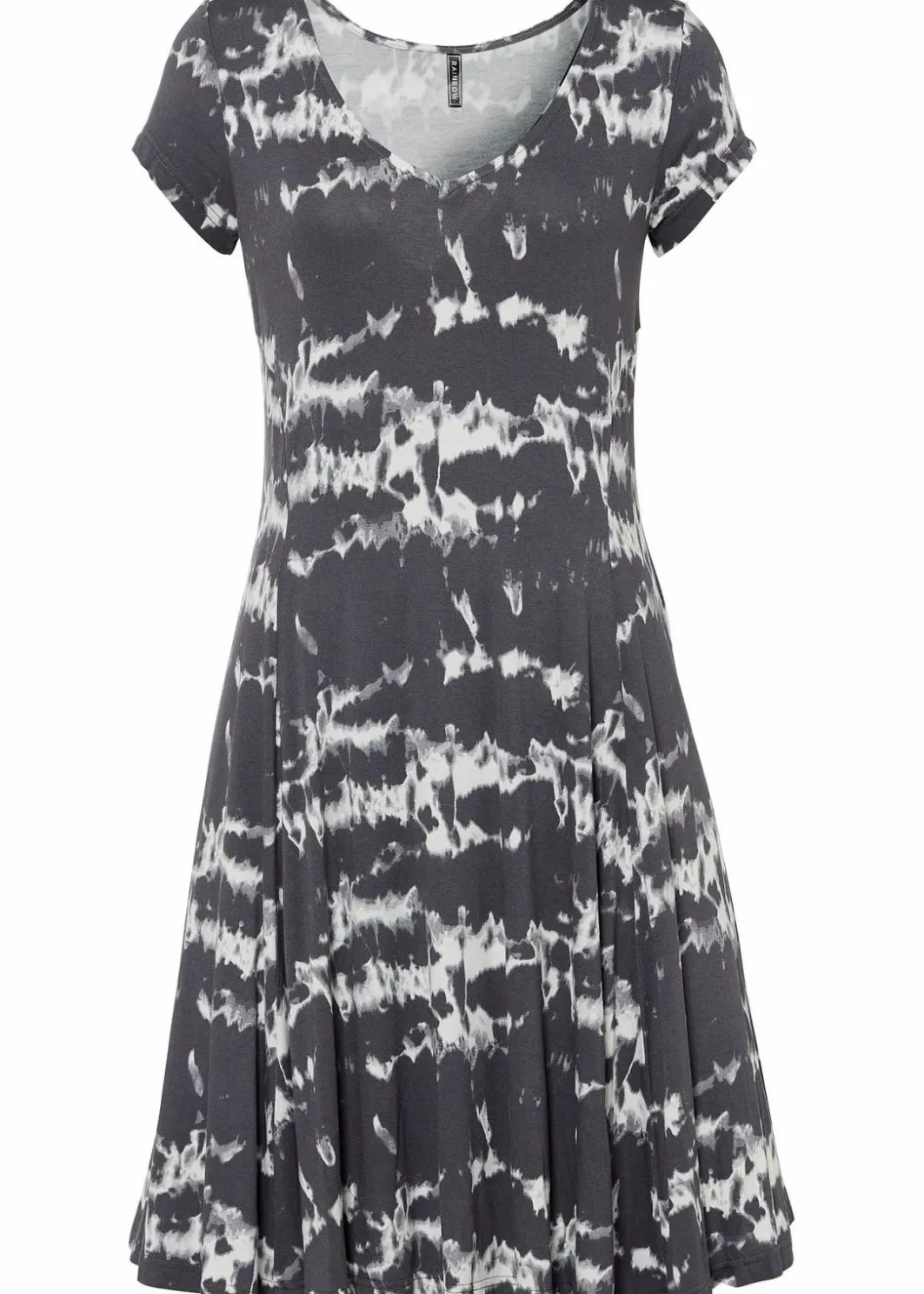 Damen bonprix Nachhaltigere Materialien|Kleider|Shirtkleid aus fließender Viskose