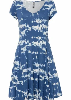 Online Shirtkleid aus fließender Viskose Damen Bekleidung·Pullover & Strickjacken|Kleider