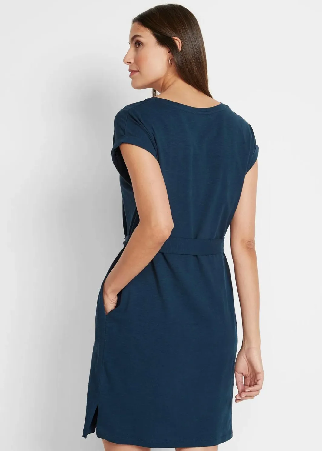 Hot Shirtkleid aus reiner Baumwolle Damen Nachhaltigere Materialien|Kleider