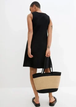 Damen bonprix Kleider|Nachhaltigere Materialien|Shirtkleid aus reiner Bio-Baumwolle